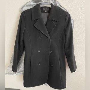 Black Pea coat size medium